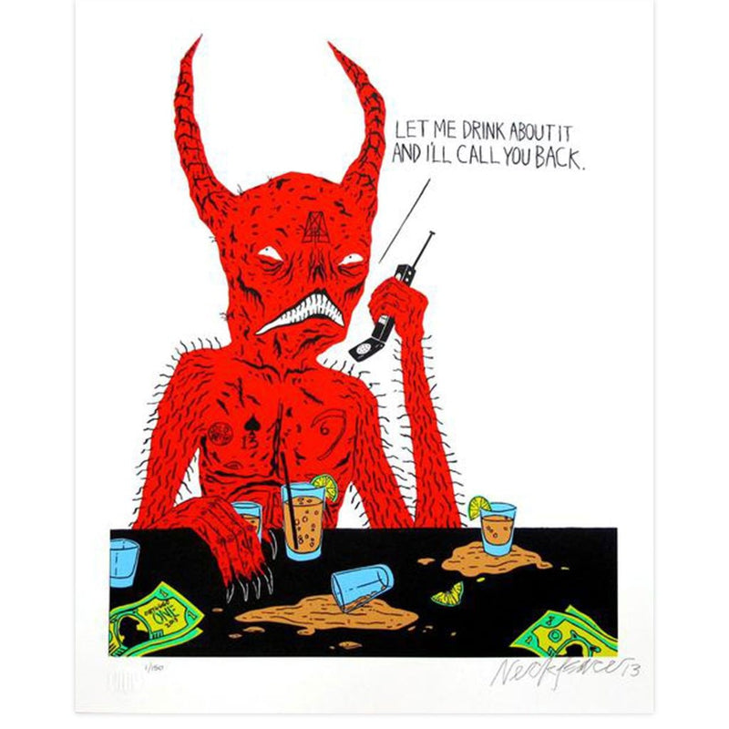 Drink About It by Neckface | Archive | Poster Child Prints