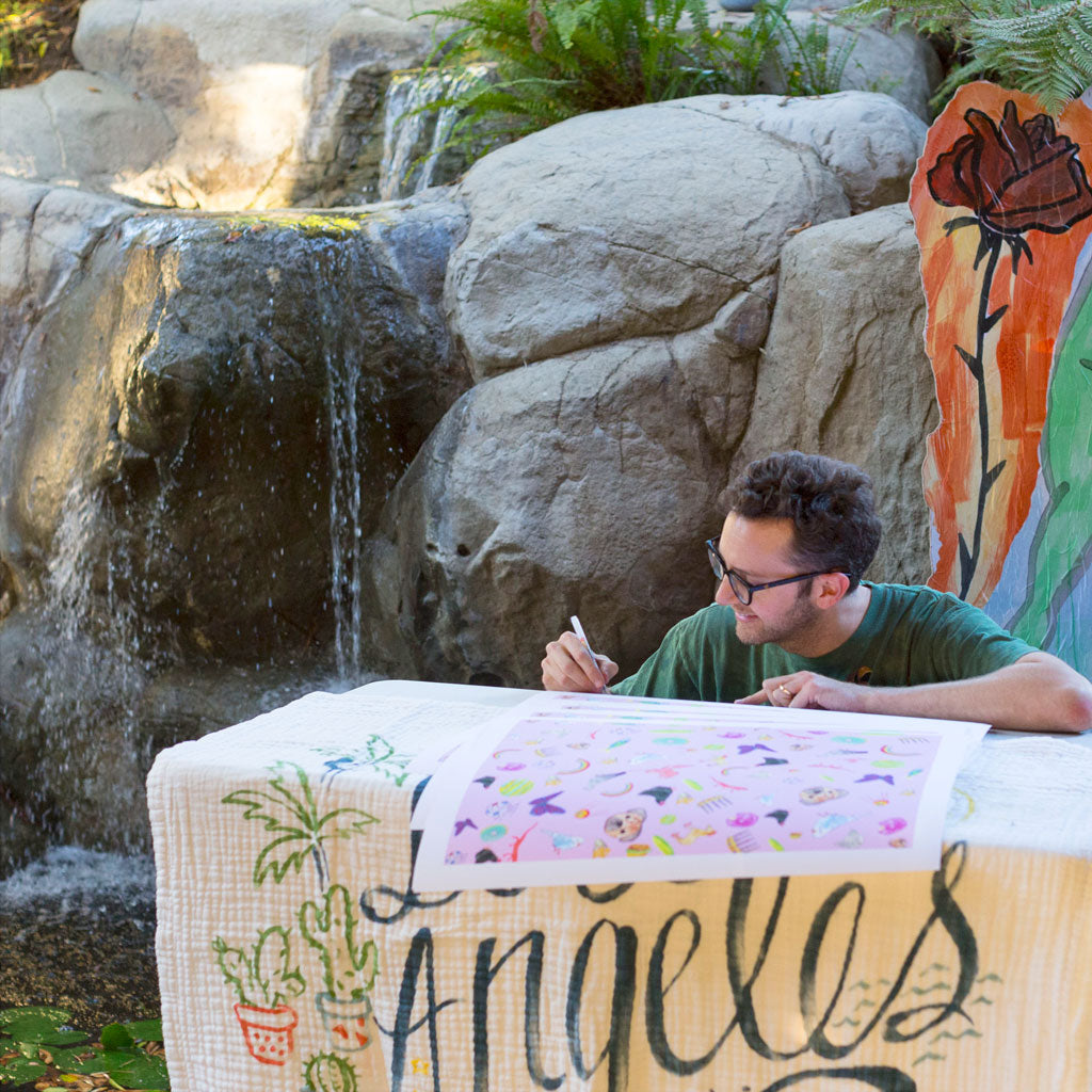 PCP welcomes Todd Selby with a series of 4 New Prints