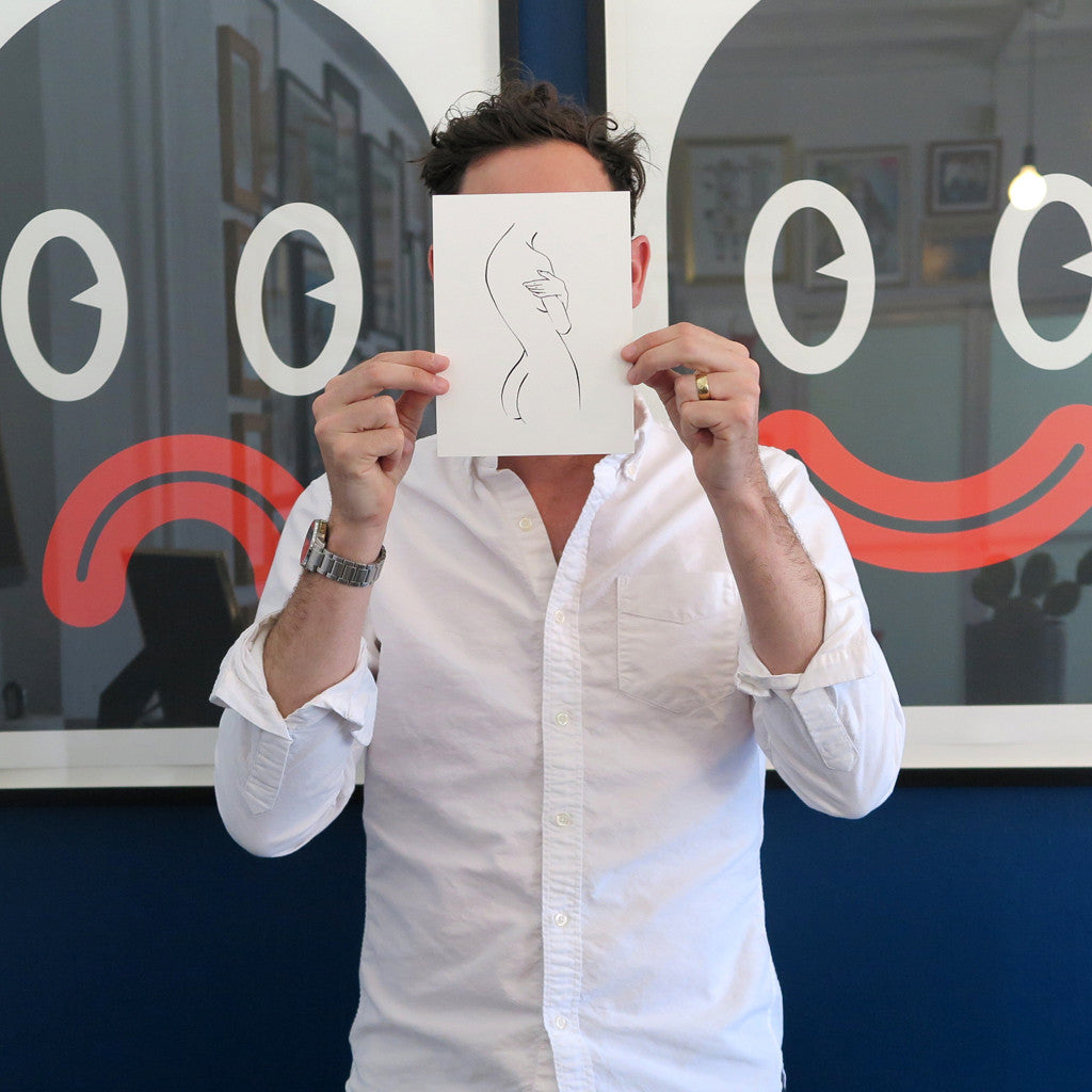 Nude Sketch Series by Jimmy Thompson