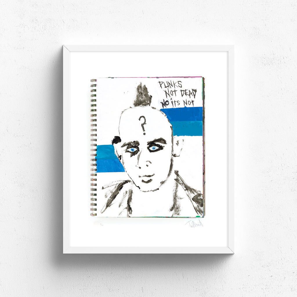 Punks Not Dead... Tim Armstrong's Sketchbook Series