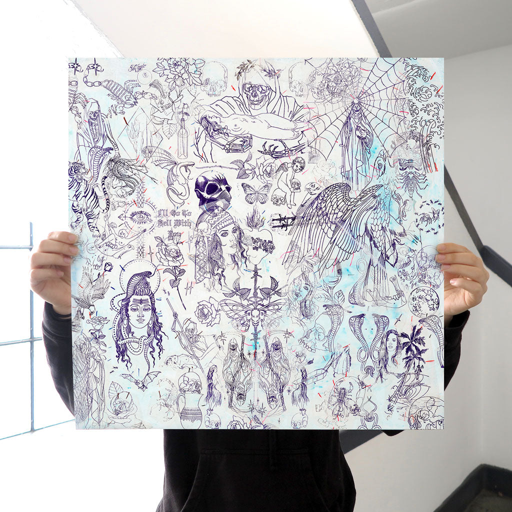 Nathan Kostechko's Tattoo Stencils