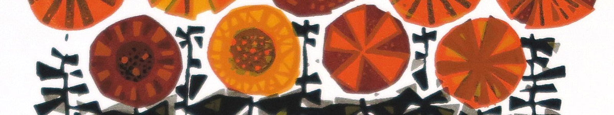 Vintage David Weidman hand-pulled silkscreen prints at Poster Child Prints