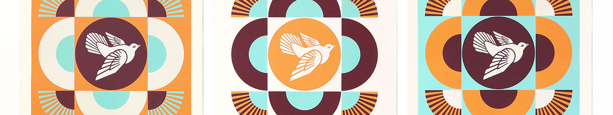 Shepard Fairey OBEY limited edition art prints at Poster Child Prints