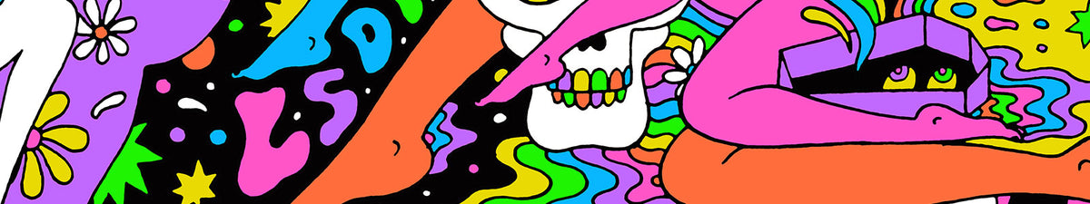 Oliver Hibert limited edition art prints at Poster Child Prints