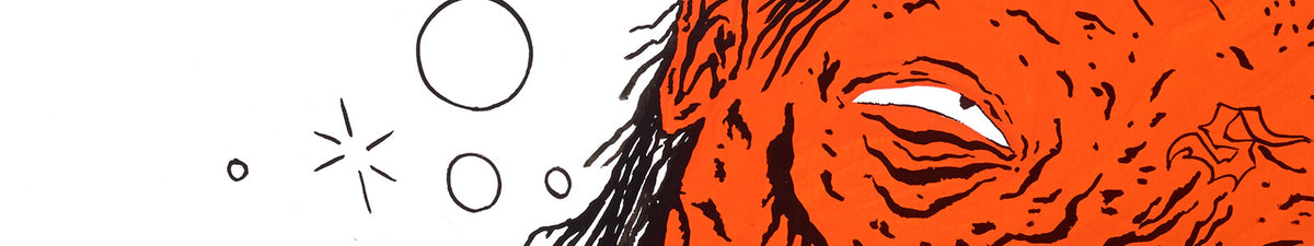 Neckface limited edition silkscreen art prints at Poster Child Prints