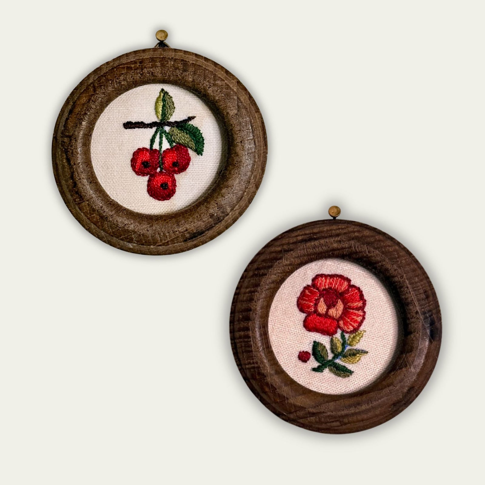 Cherries & Poppy by Found Art-Found Art-Poster Child Prints