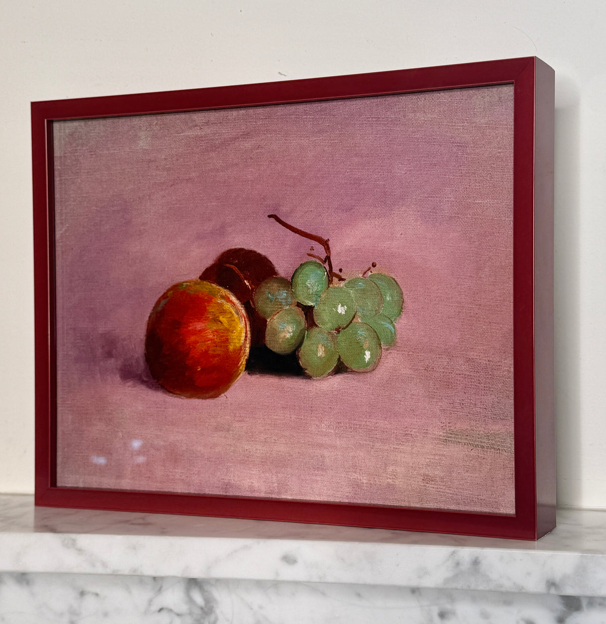 Grapes on Mauve by Found Art-Found Art-Poster Child Prints