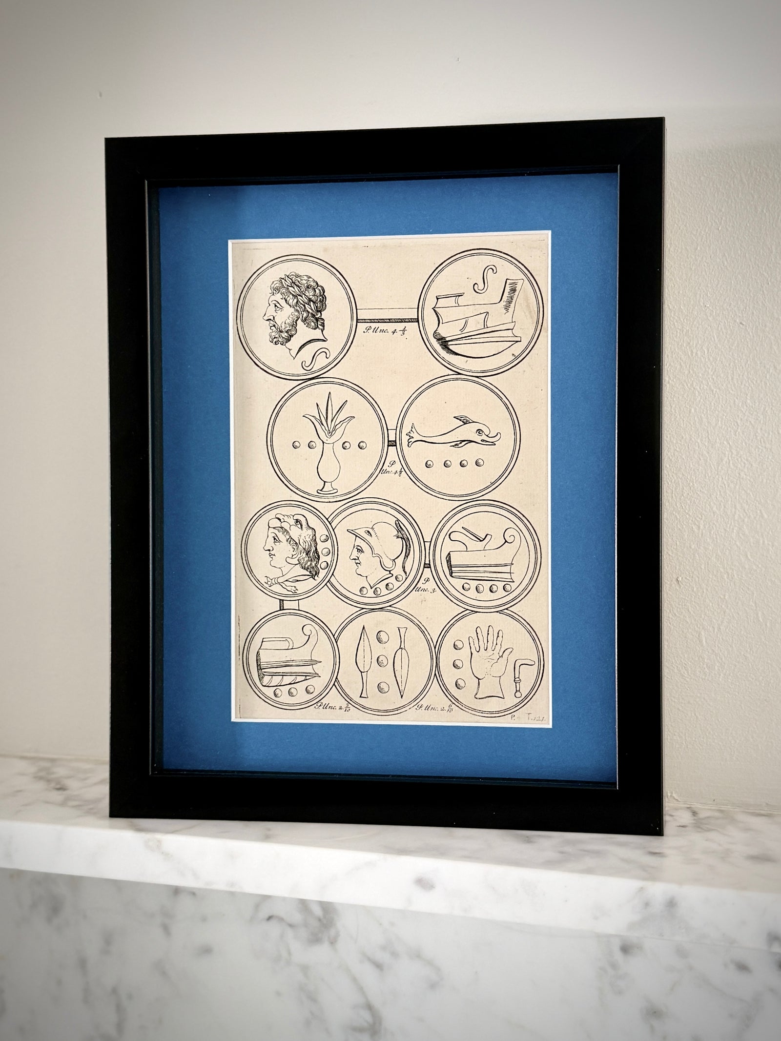 Greek Coin Impressions by Found Art-Found Art-Poster Child Prints
