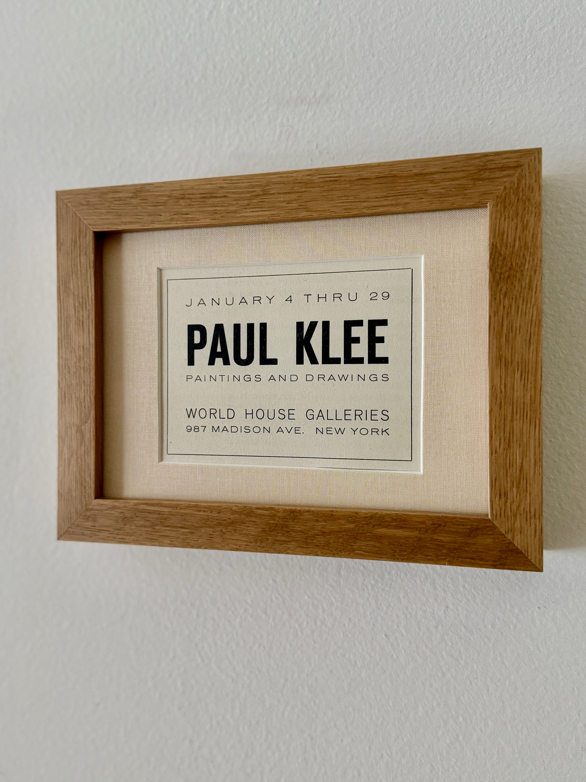 Paul Klee – Exhibition Card by Found Art-Found Art-Poster Child Prints