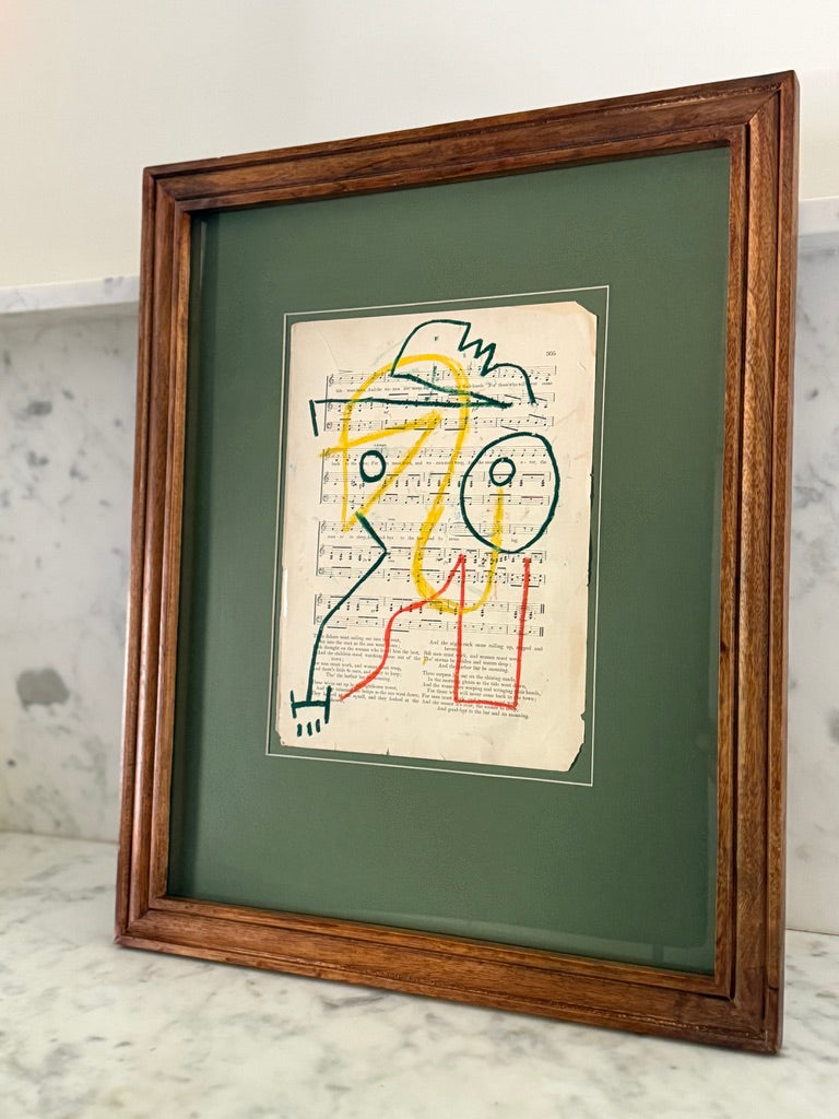 Muscal Notes by Jessalyn Brooks-Artist Originals-Poster Child Prints