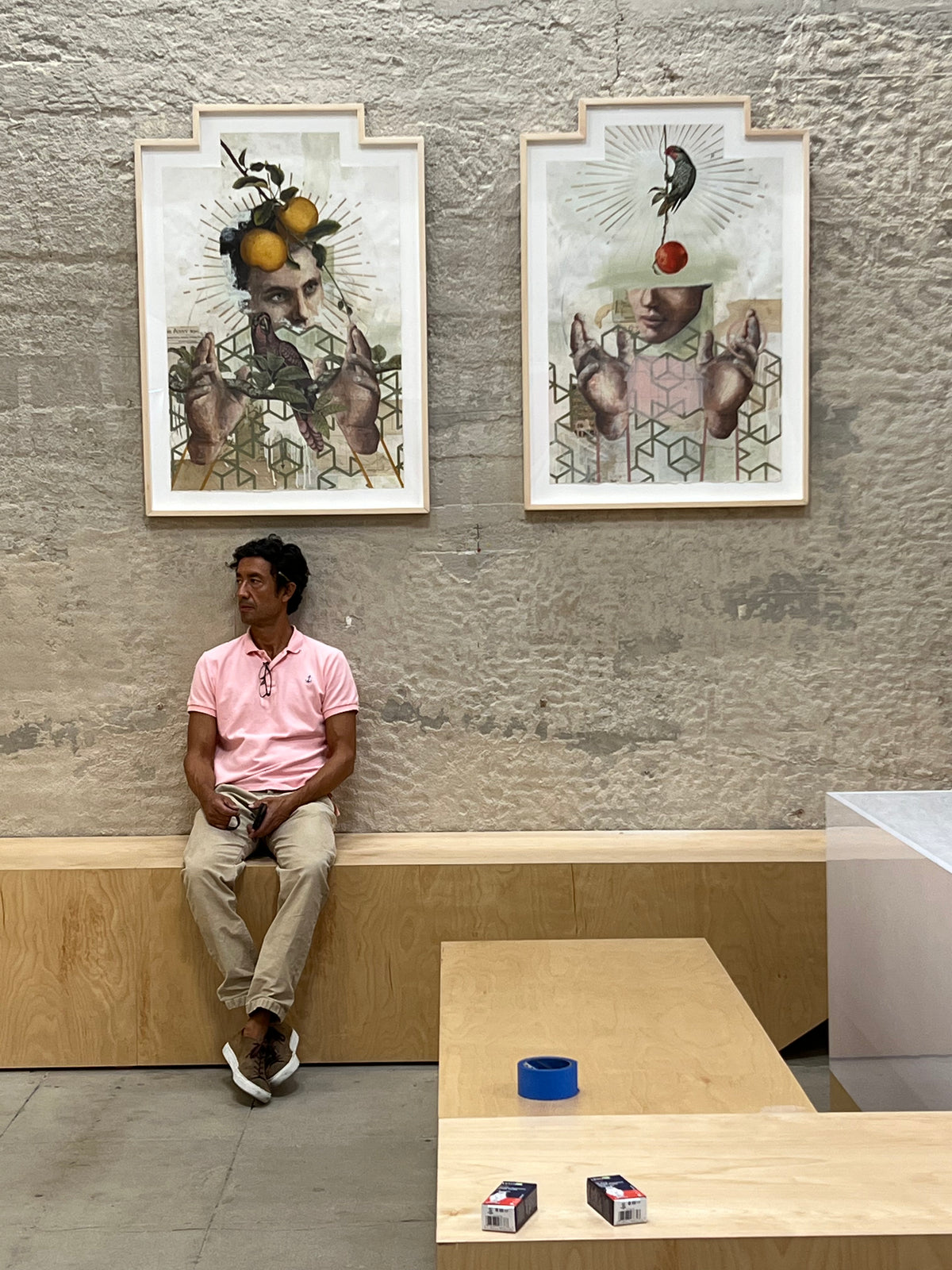 A Possible Moral (apples) by Nicholas Kyle Bowers-Original Artwork-Poster Child Prints