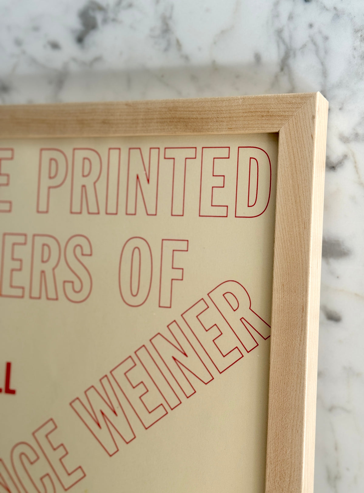 Lawrence Weiner  Bound and Unbound