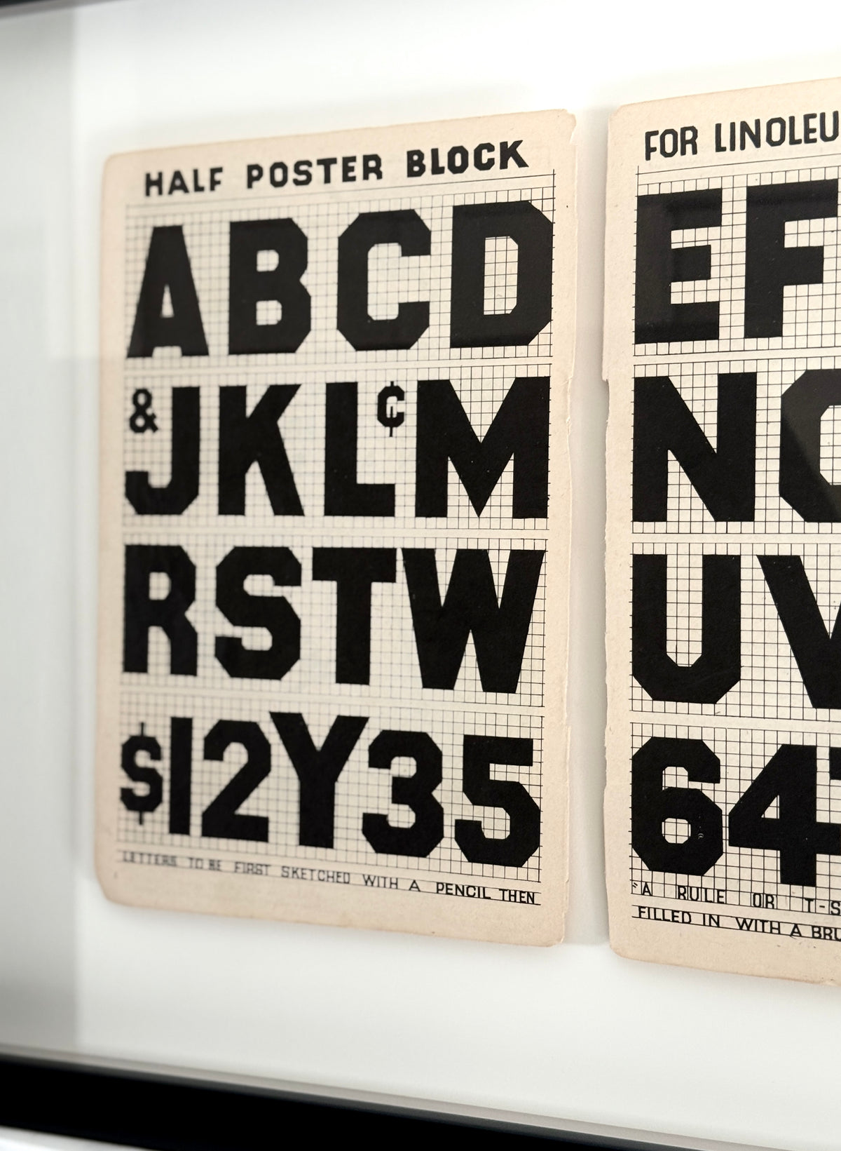 Half Poster Block