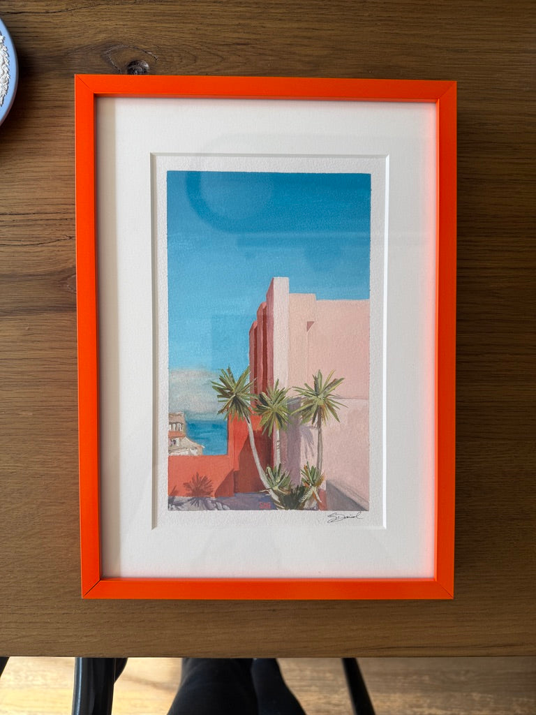 Green Palm by Poster Child Prints-Poster Child Prints