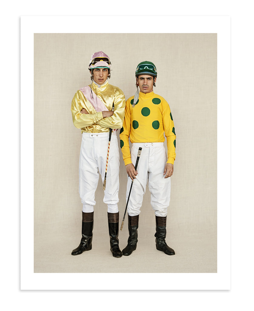 2 Jockeys by Poster Child Prints-Poster Child Prints