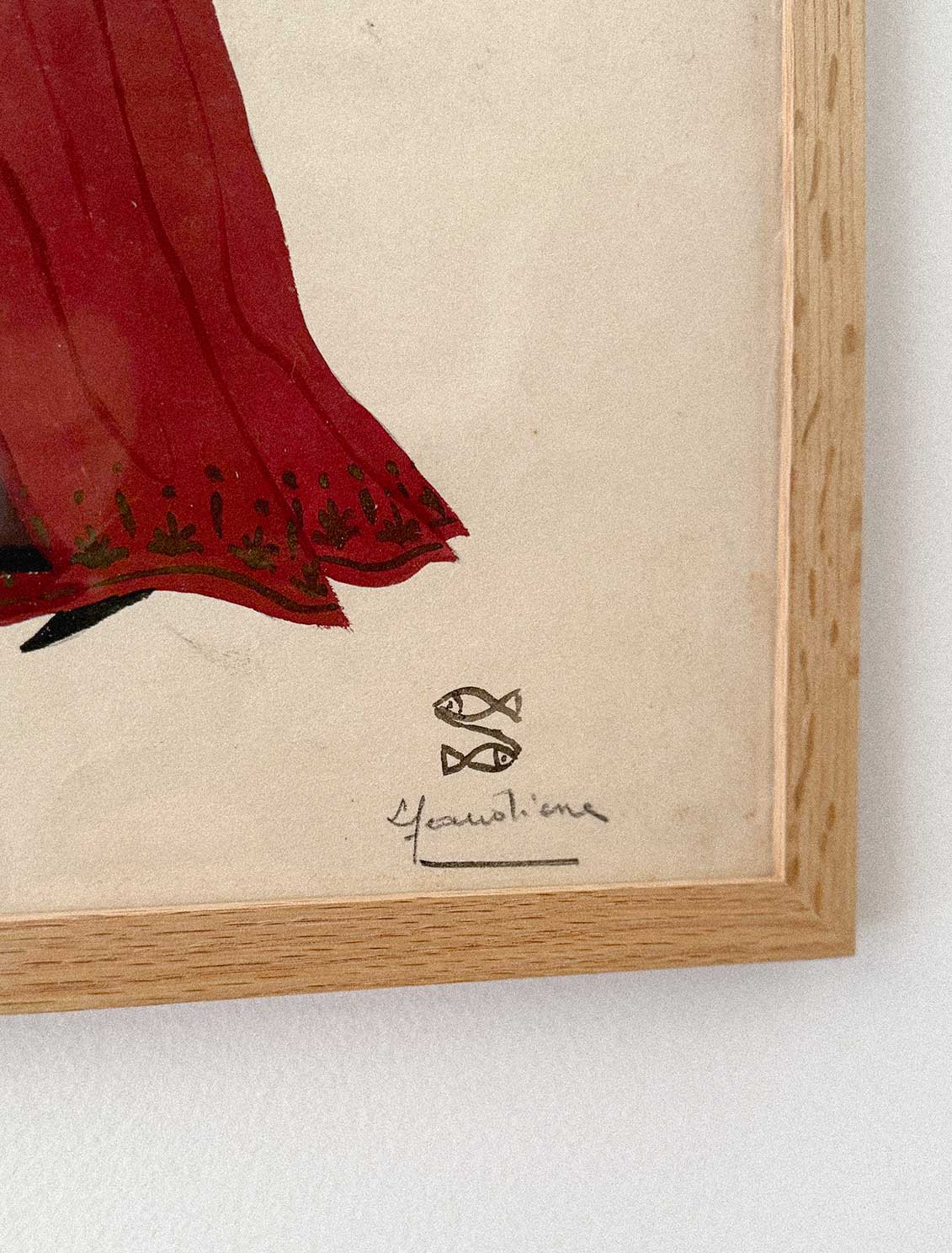 Crimson Coat by Found Art-Found Art-Poster Child Prints