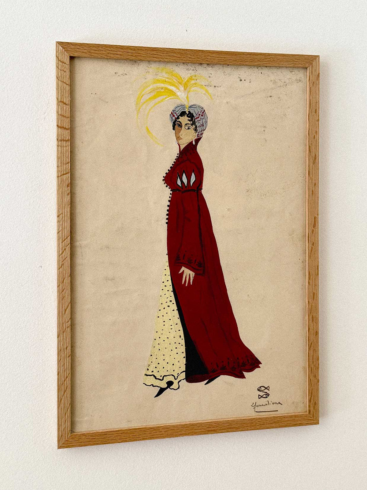 Crimson Coat by Found Art-Found Art-Poster Child Prints