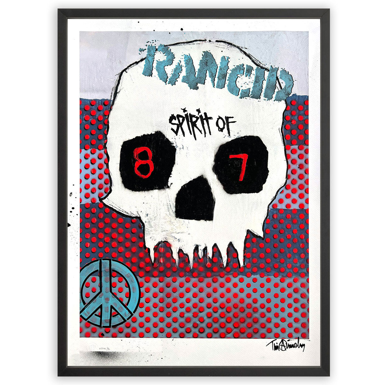 Spirit of 87 HPM 8 by Tim Armstrong-Artist Edition-Poster Child Prints