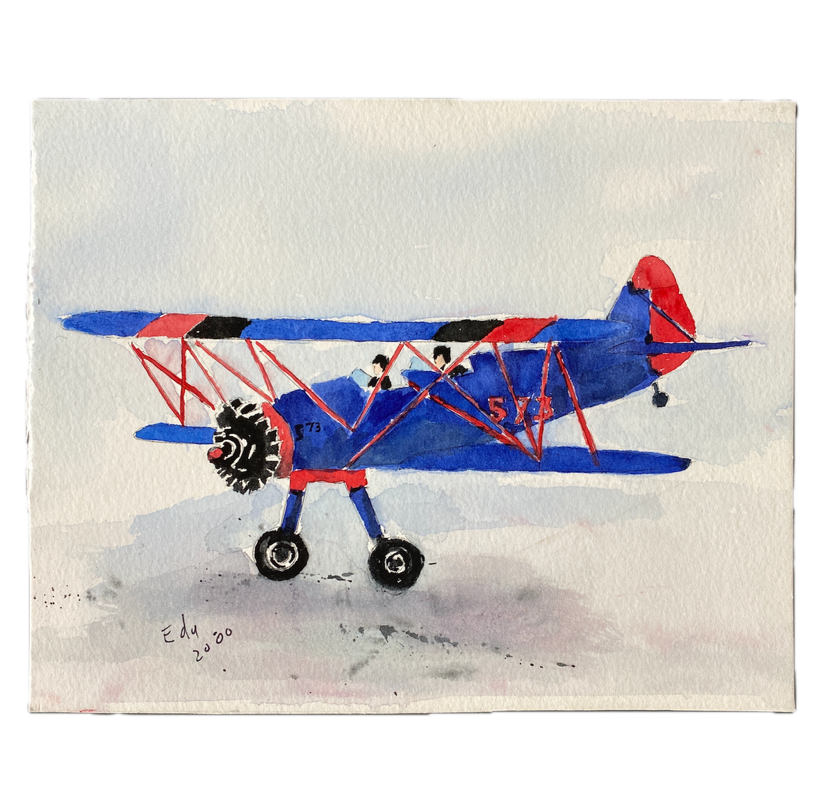 Eddy’s Plane by Found Art | Found Art | Poster Child Prints