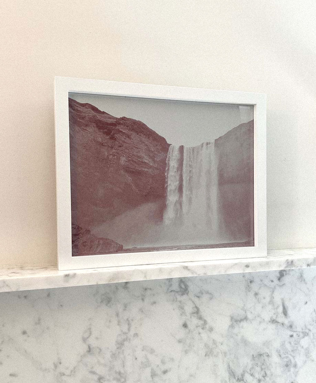 pink waterfall by Collection-Studio Editions-Poster Child Prints