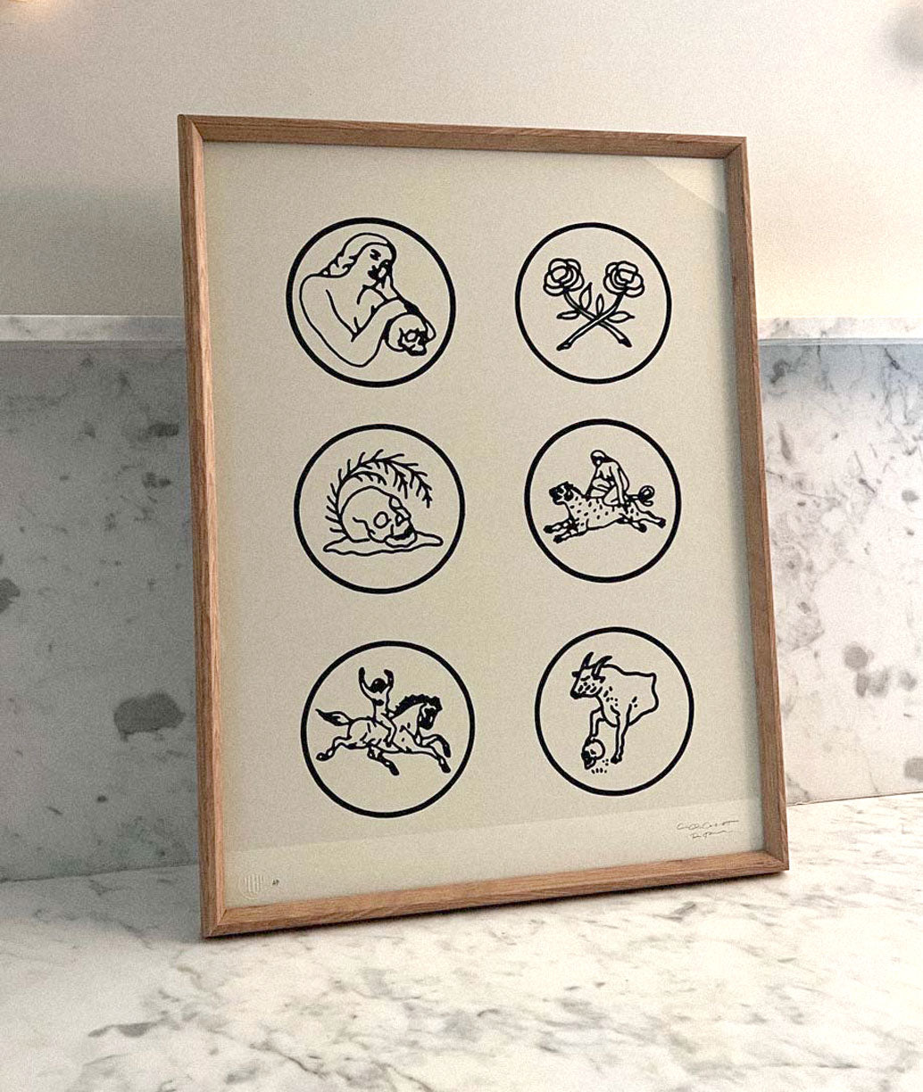 From Dust Framed by LAND-Signed &amp; Numbered-Poster Child Prints