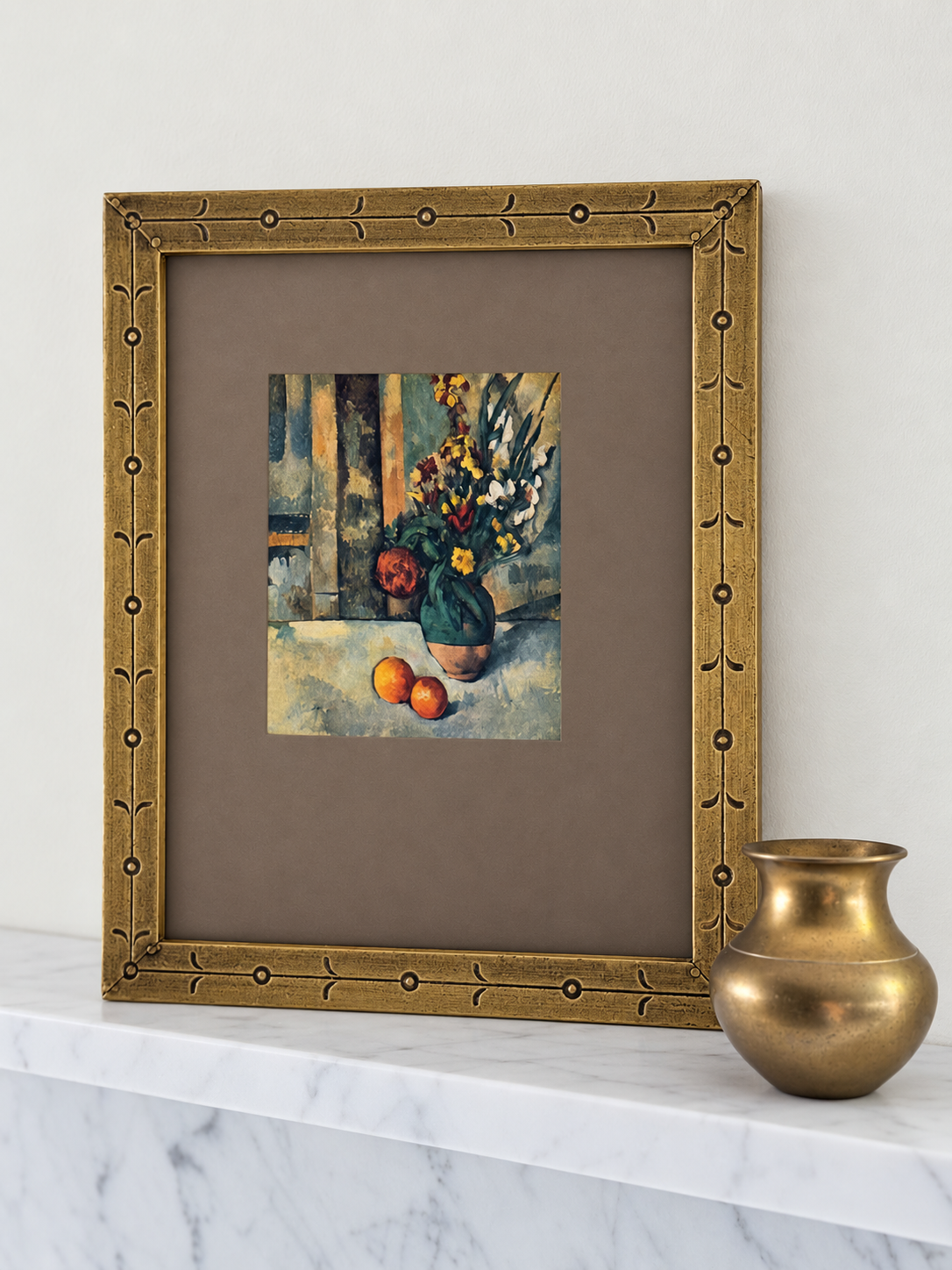 Flowers with Two Oranges