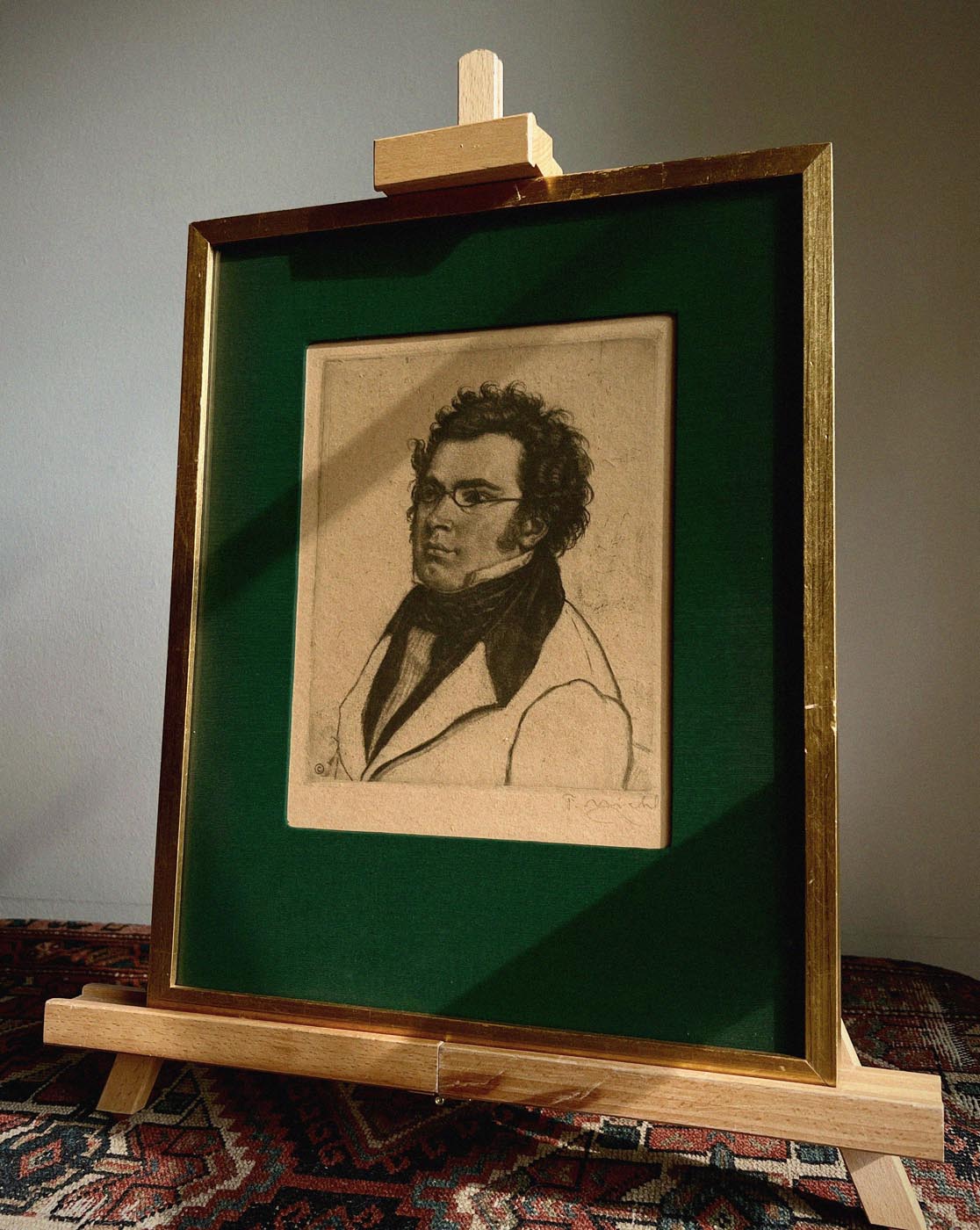 Franz Schubert by Found Art-Found Art-Poster Child Prints