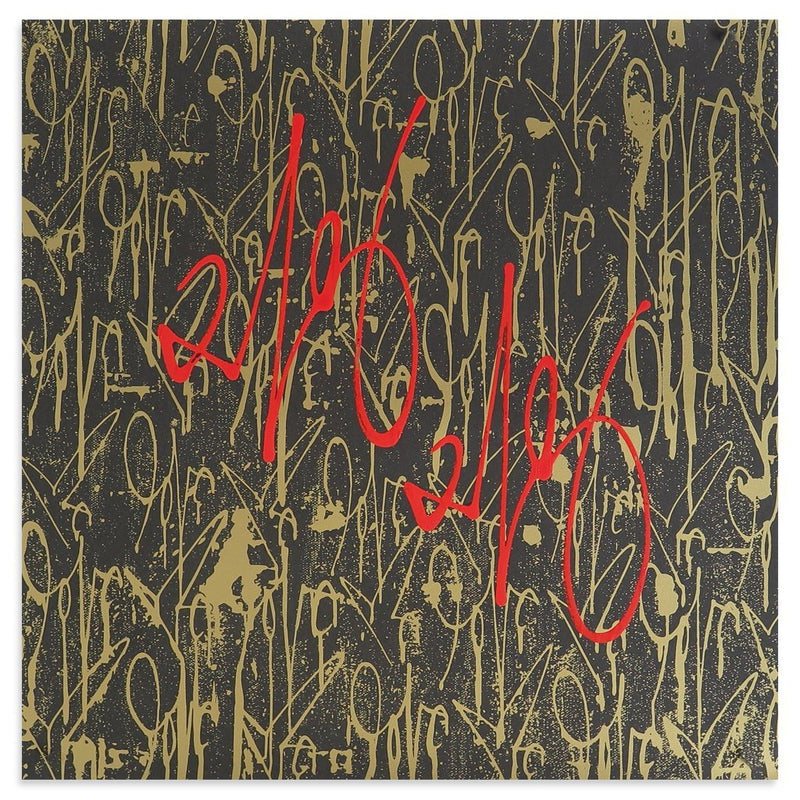 Untitled Gold, Artist Edition by Curtis Kulig-Artist Edition-Poster Child Prints