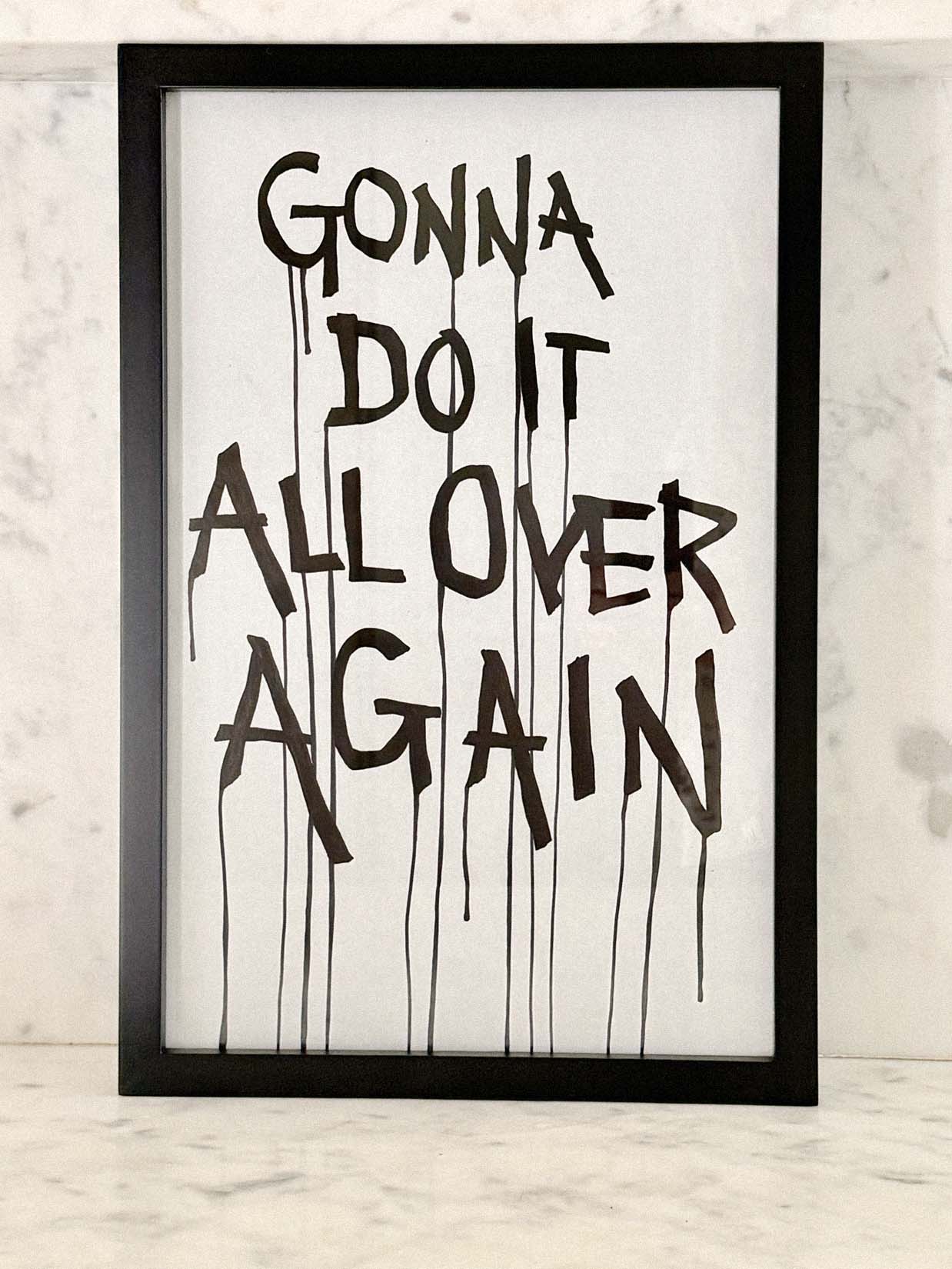 Gonna Do It All Over Again by Found Art-Found Art-Poster Child Prints