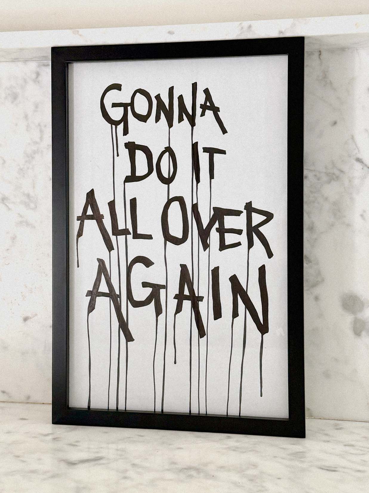 Gonna Do It All Over Again by Found Art-Found Art-Poster Child Prints