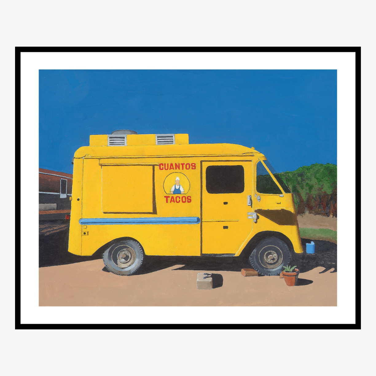 Yellow Taco Truck by Horace Panter-Giclée Print-Poster Child Prints