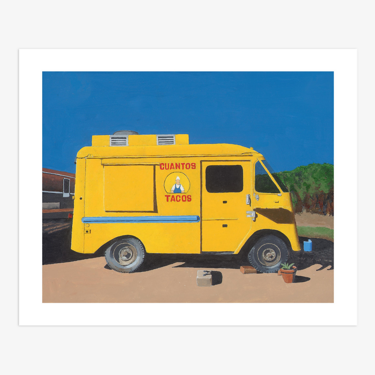 Yellow Taco Truck by Horace Panter-Giclée Print-Poster Child Prints