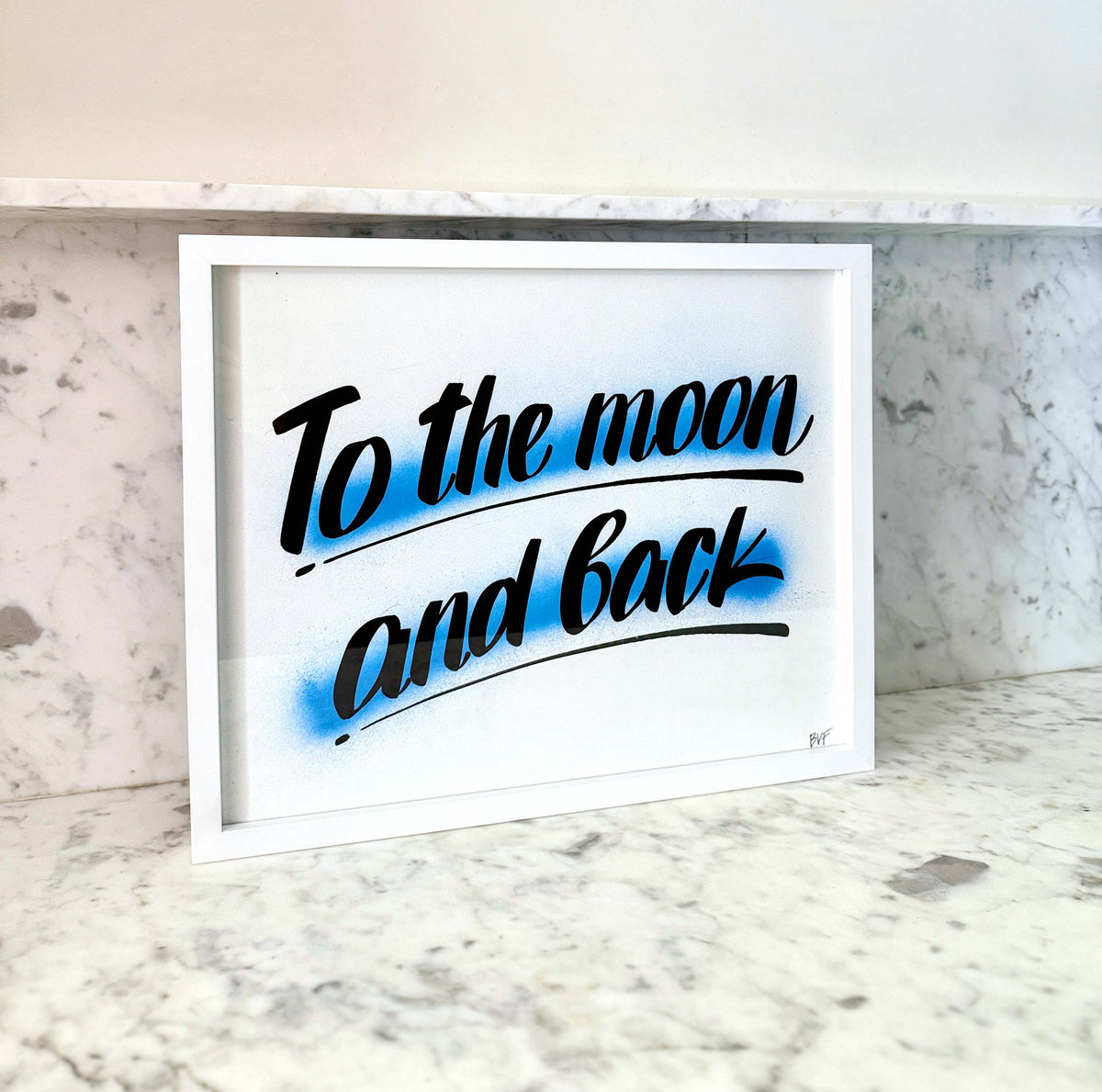 To the Moon and Back by Baron Von Fancy-Original Artwork-Poster Child Prints