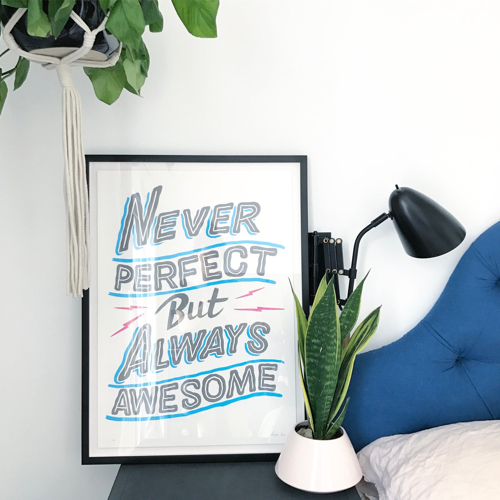 Never Perfect But Always Awesome by Ornamental Conifer | Artist Limited Editions | Poster Child Prints