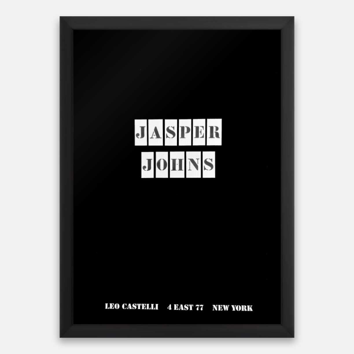 Jasper Johns - Leo Castelli