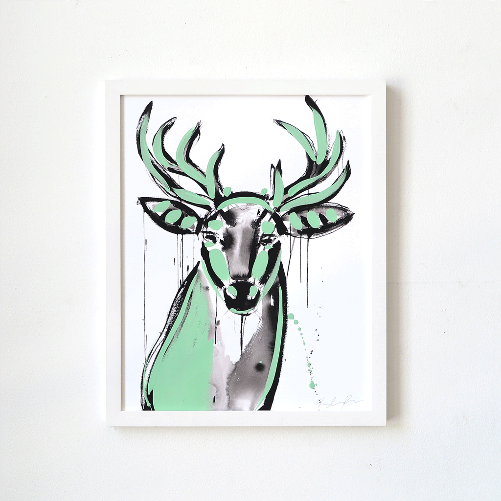 Buck - Artist Edition by Jenna Snyder-Phillips-Artist Edition-Poster Child Prints