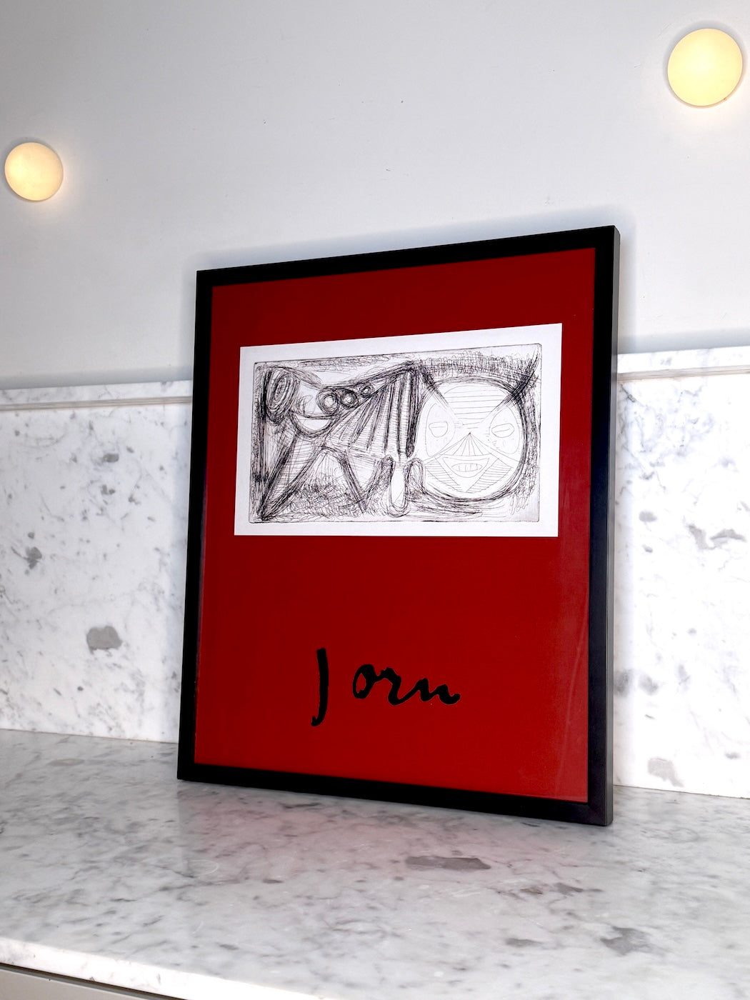 Joan Miró — Abstract Figure with Masked Face by Found Art | Found Art | Poster Child Prints