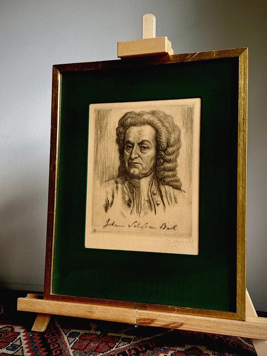 Johann Sebastian Bach by Found Art-Found Art-Poster Child Prints