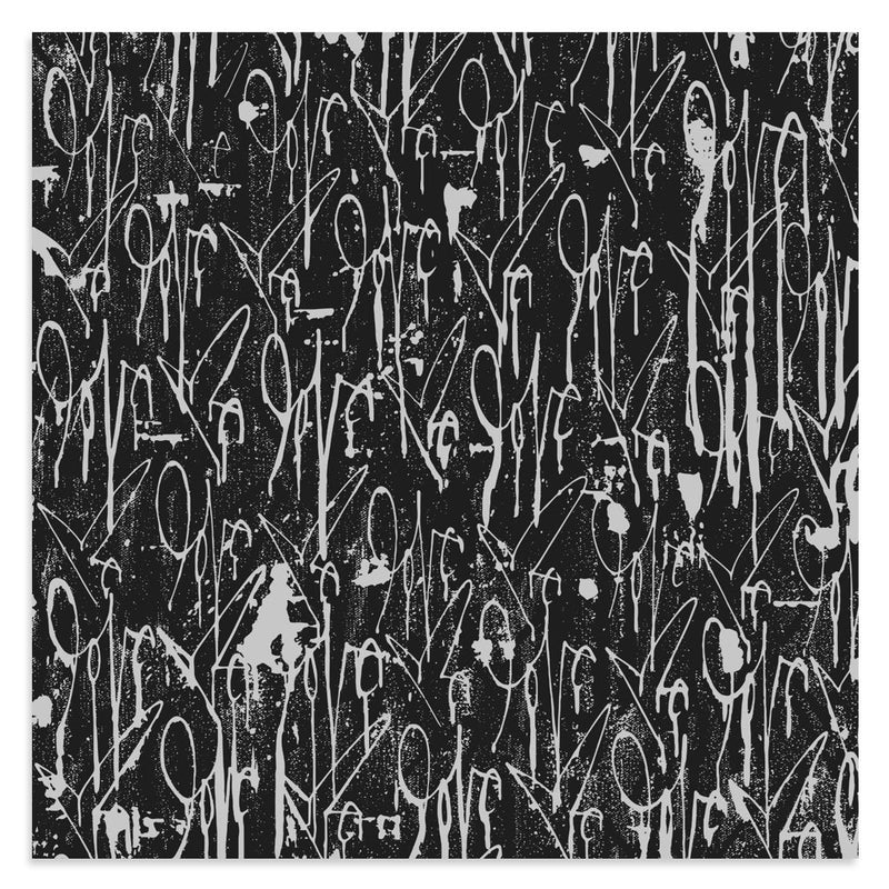 Untitled Gold & Silver by Curtis Kulig-Screen Print-Poster Child Prints