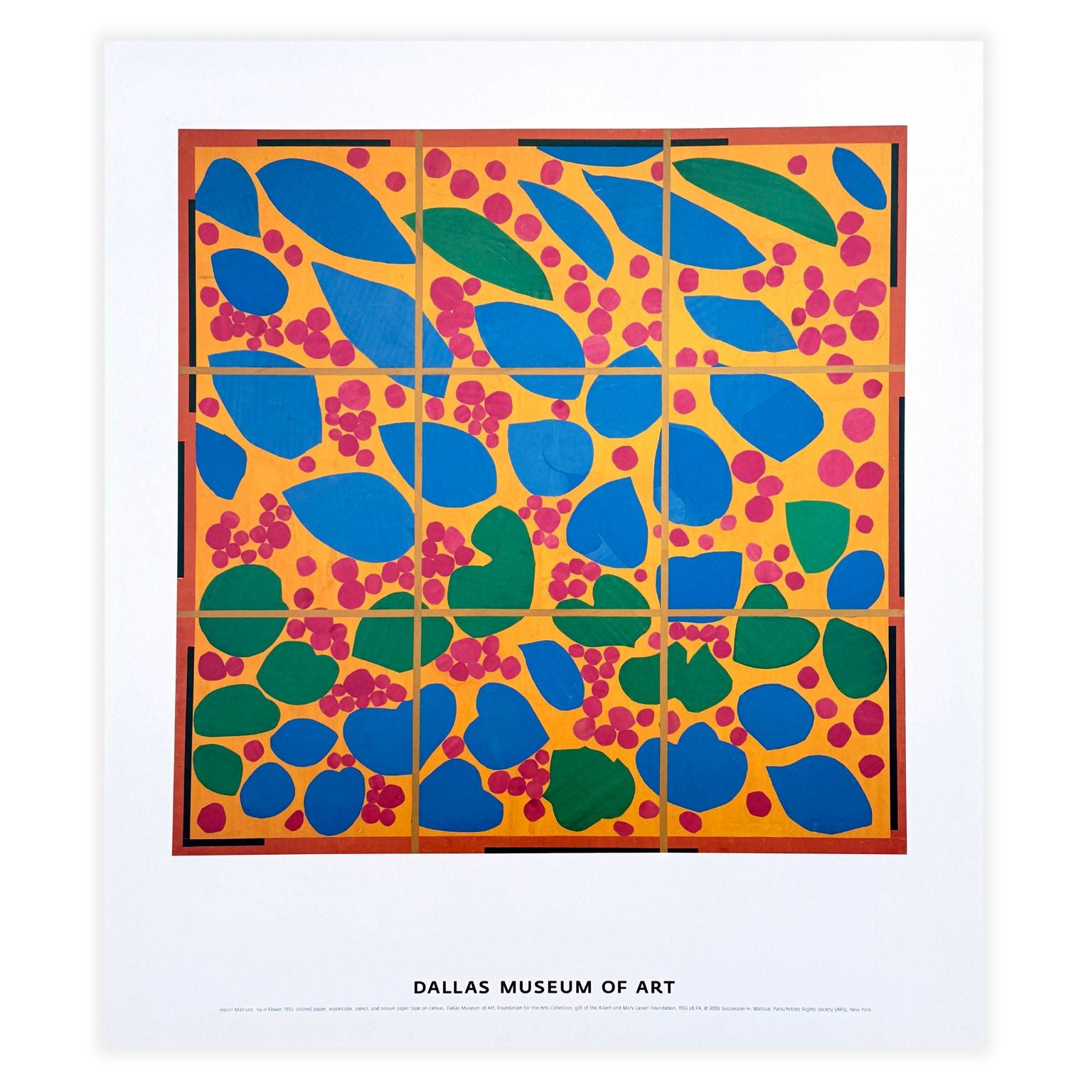 Matisse – Ivy in Flower Exhibition Poster by Found Art-Artist Limited Editions-Poster Child Prints