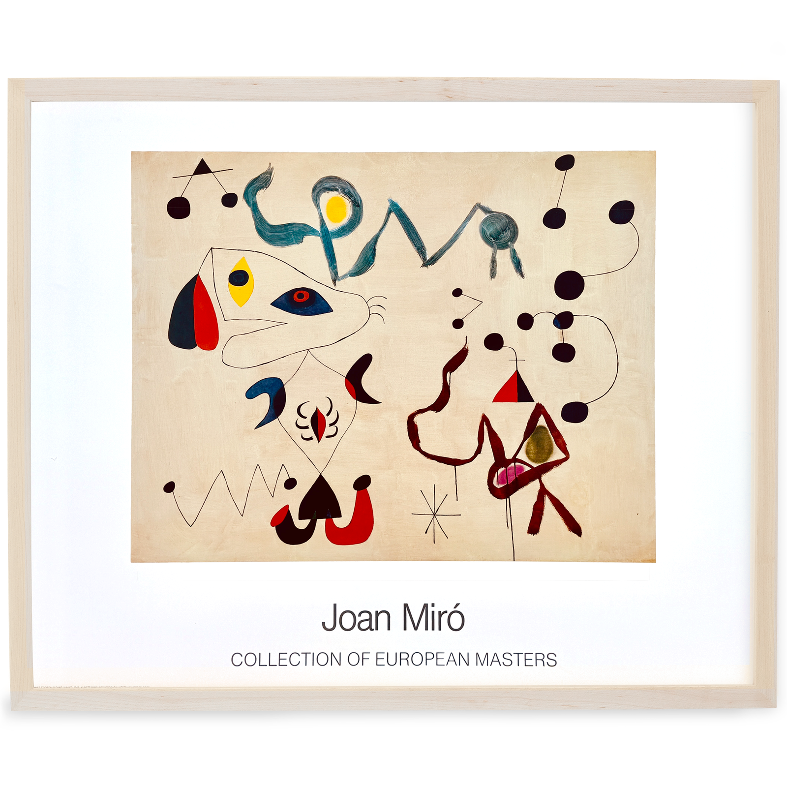 Femmes et oiseaux dans la nuit by Found Art-Found Art-Poster Child Prints