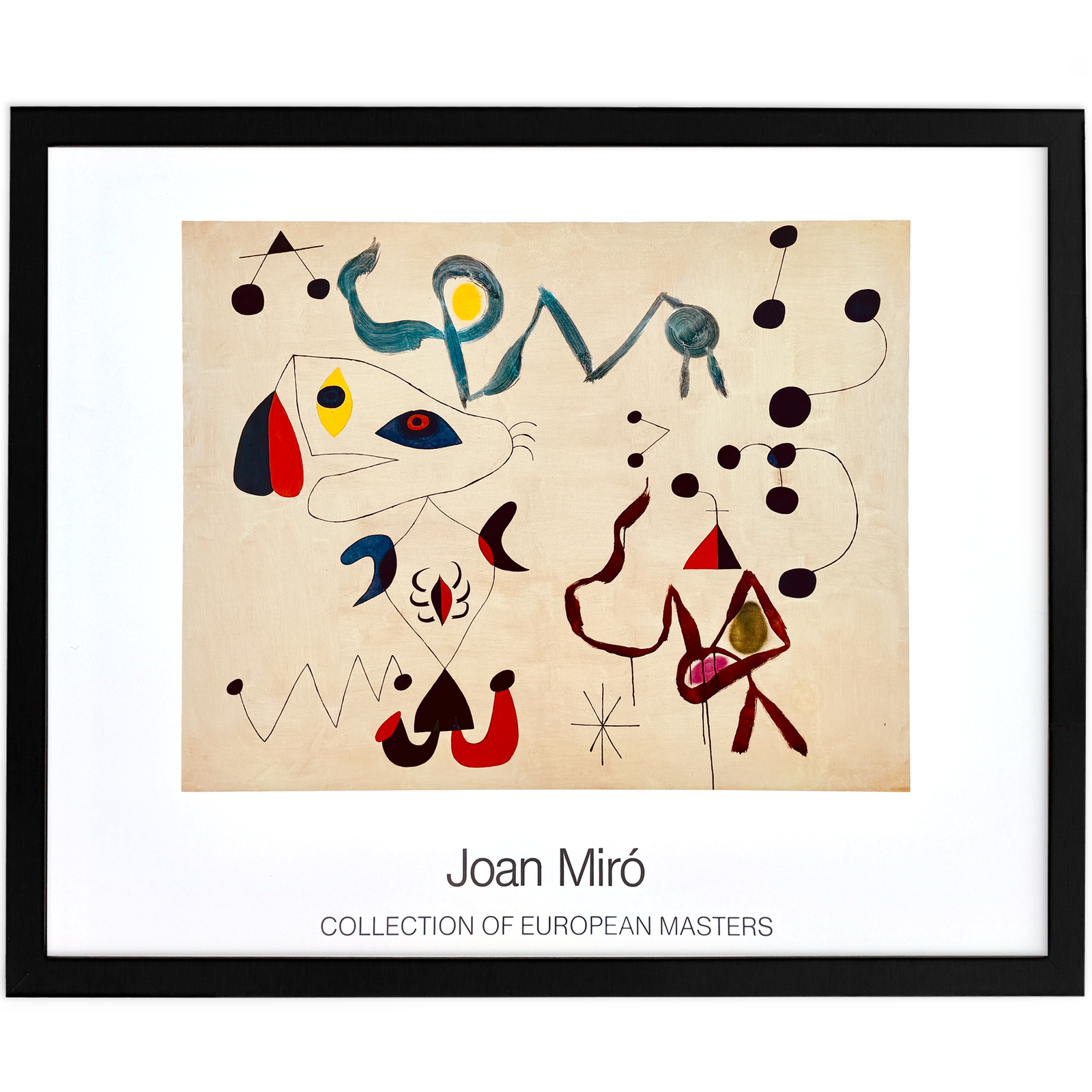 Femmes et oiseaux dans la nuit by Found Art-Found Art-Poster Child Prints