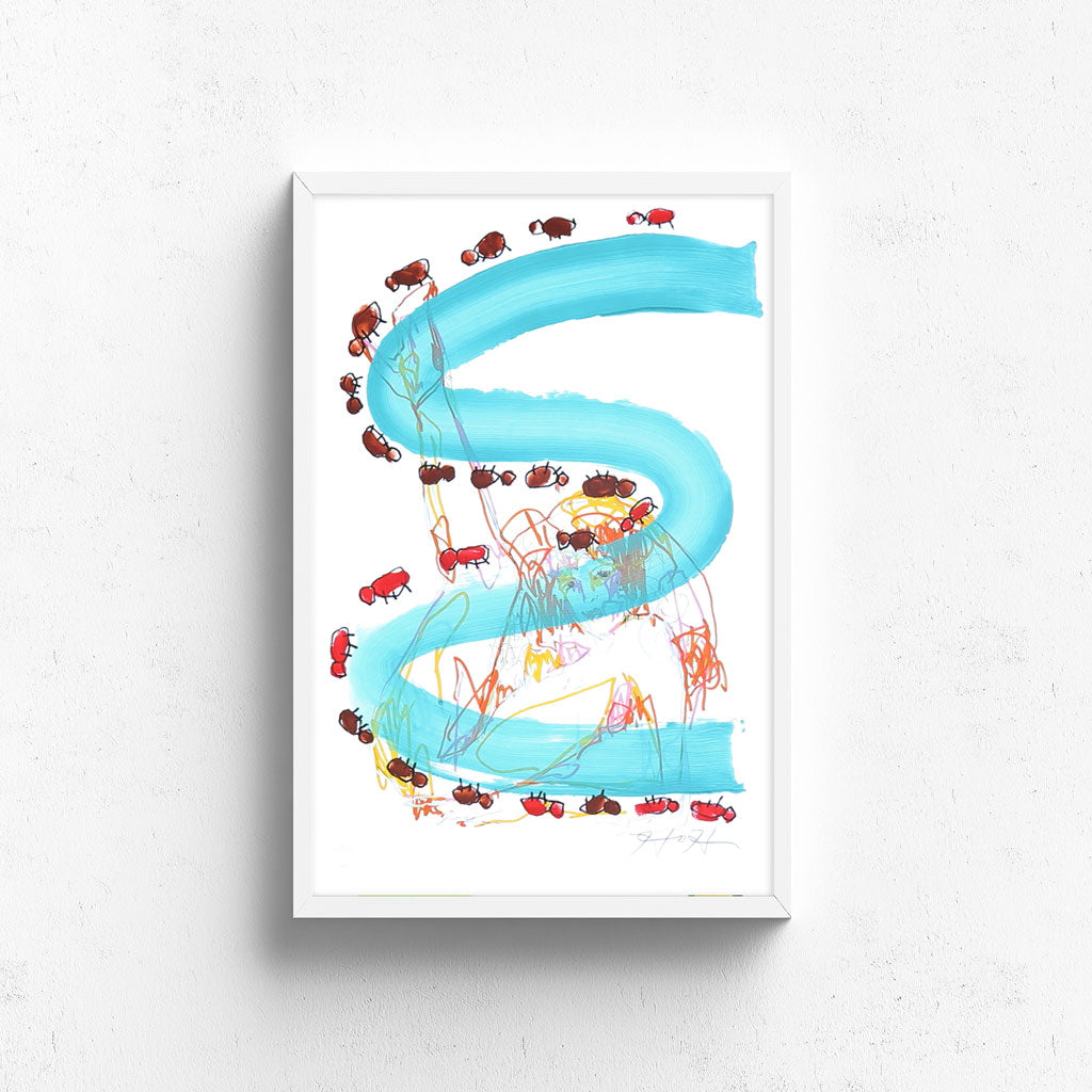 Mozart Artist Edition by Hannah Hooper-Artist Edition-Poster Child Prints