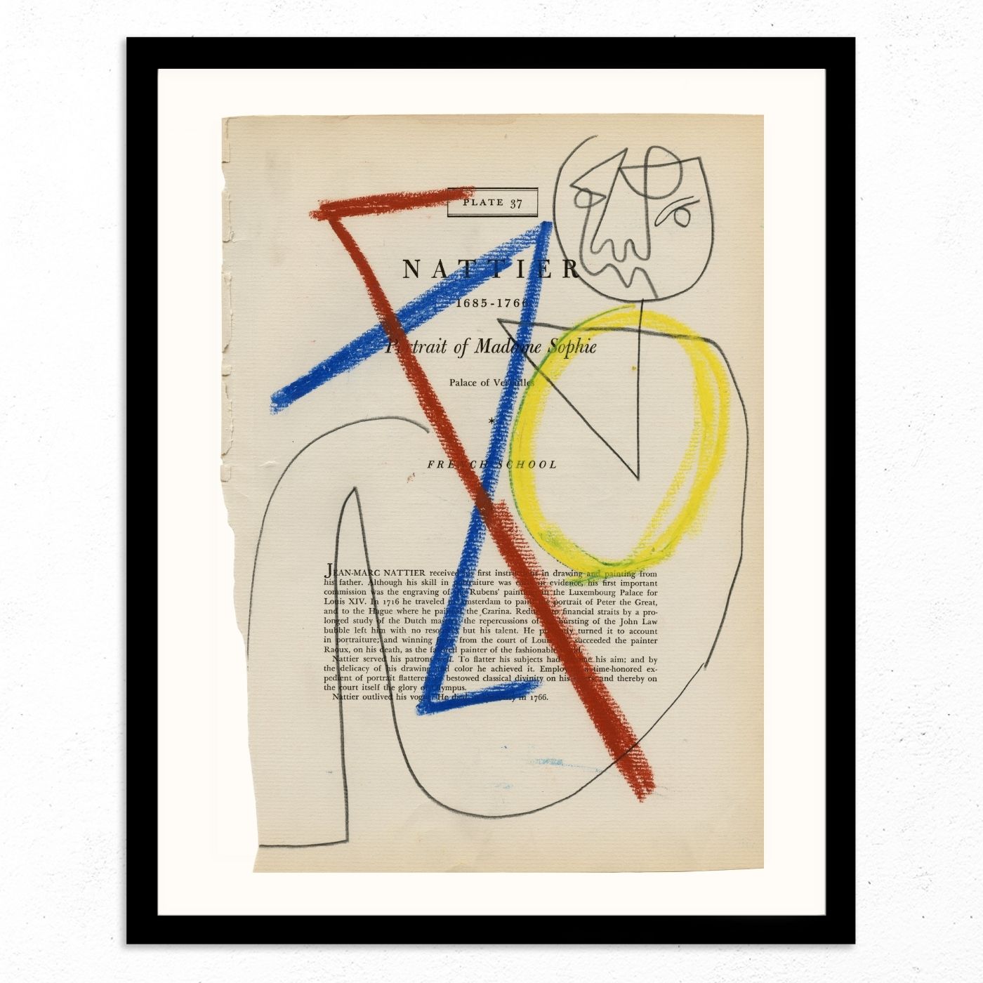 Nattier Plate 37 by Jessalyn Brooks-Original Artwork-Poster Child Prints