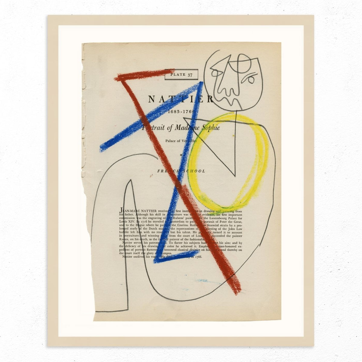 Nattier Plate 37 by Jessalyn Brooks-Original Artwork-Poster Child Prints