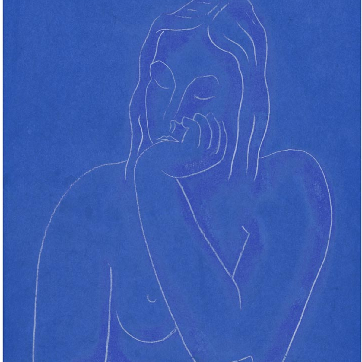 Ochre Figure Study by Collection-Studio Editions-Poster Child Prints