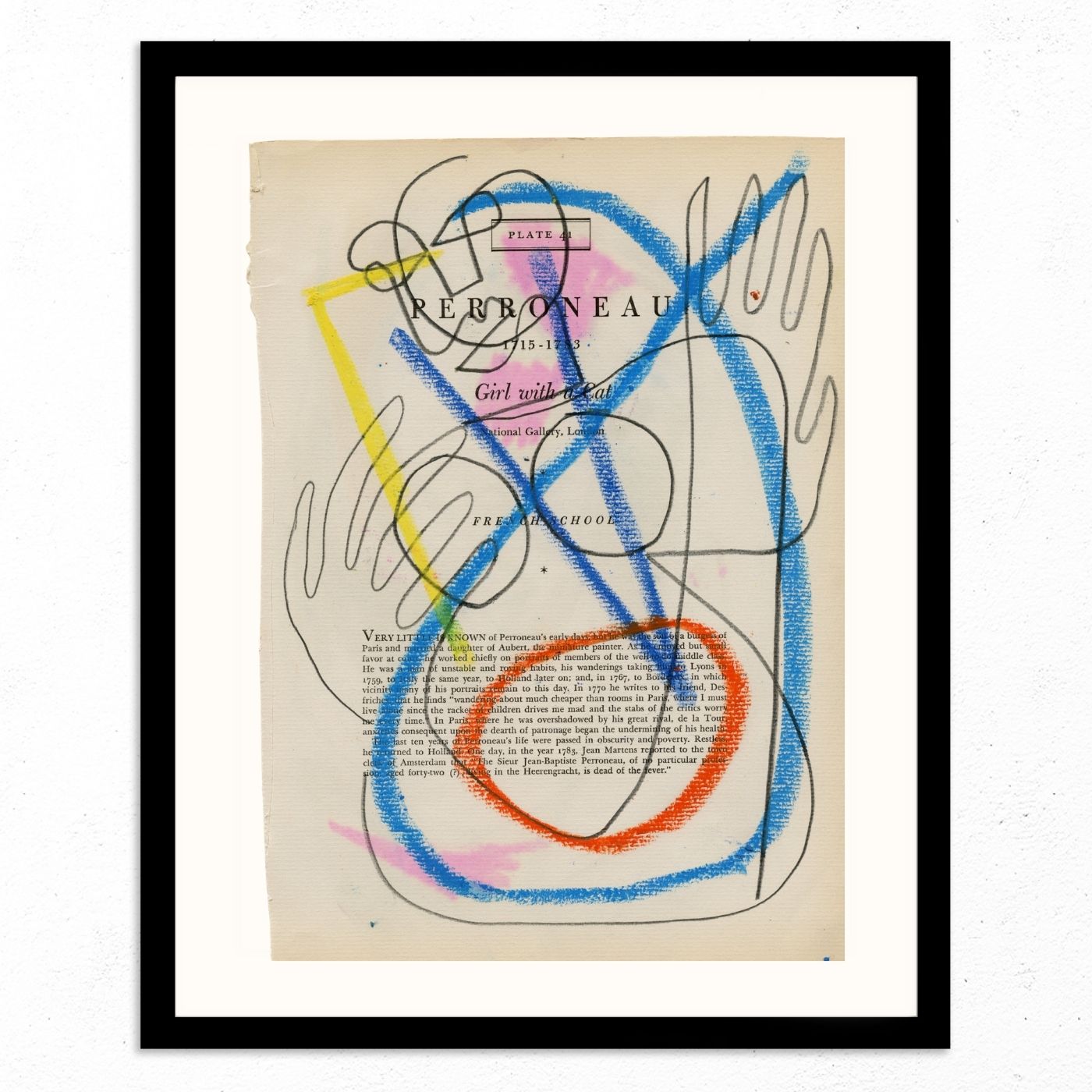 Perroneau by Jessalyn Brooks-Original Artwork-Poster Child Prints