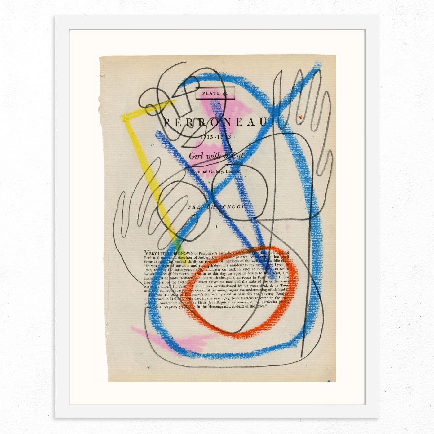 Perroneau by Jessalyn Brooks-Original Artwork-Poster Child Prints