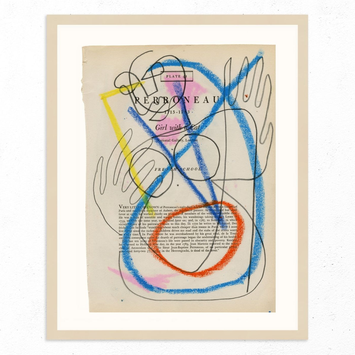 Perroneau by Jessalyn Brooks-Original Artwork-Poster Child Prints