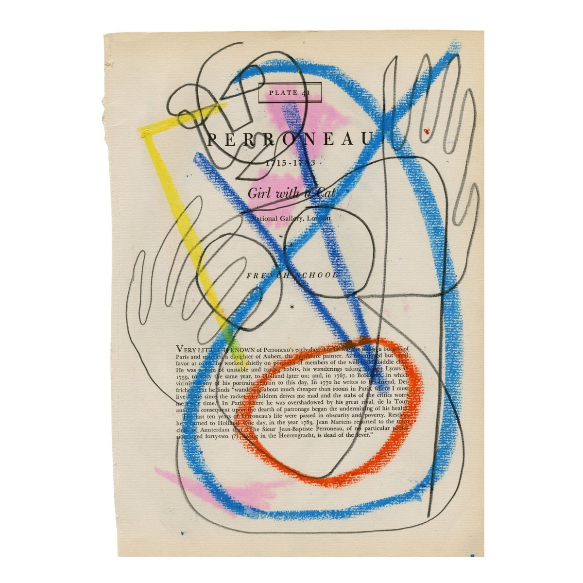 Perroneau by Jessalyn Brooks-Original Artwork-Poster Child Prints